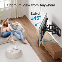 Full motion TV wall mount