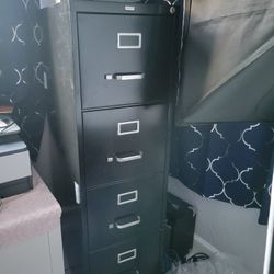File Cabinet _  Black 