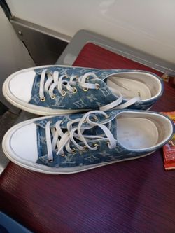 Lv denim shoes
