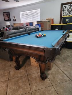 Pool Table with Ball Set