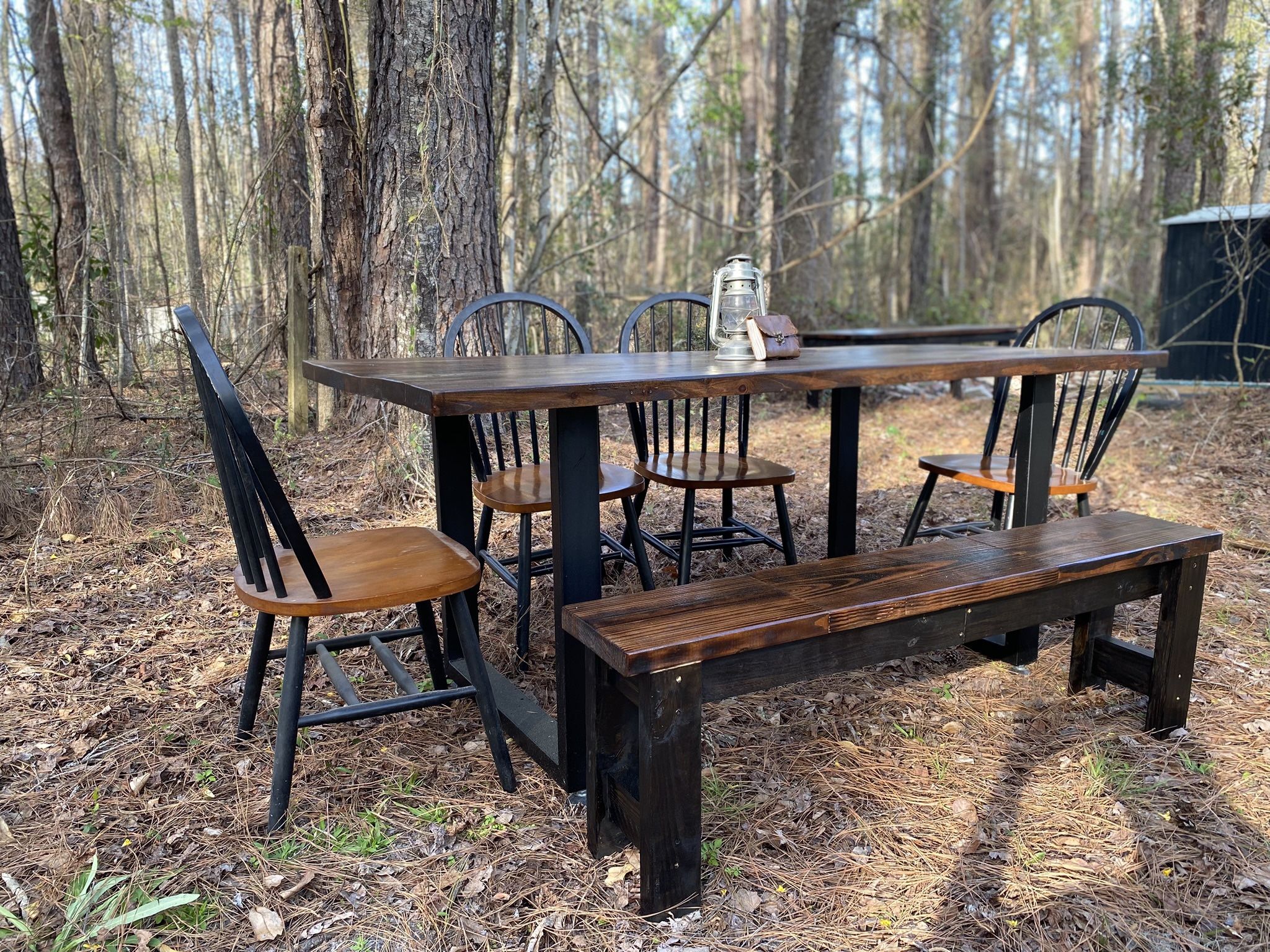6 Ft Industrial Farmhouse Table