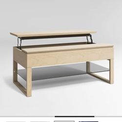 Crate and Barrel Falser Lift Top Coffee Table