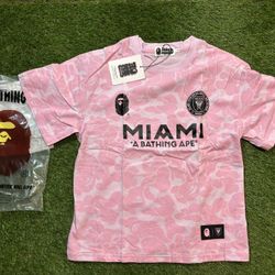 Bape x Miami Pink Jersey 