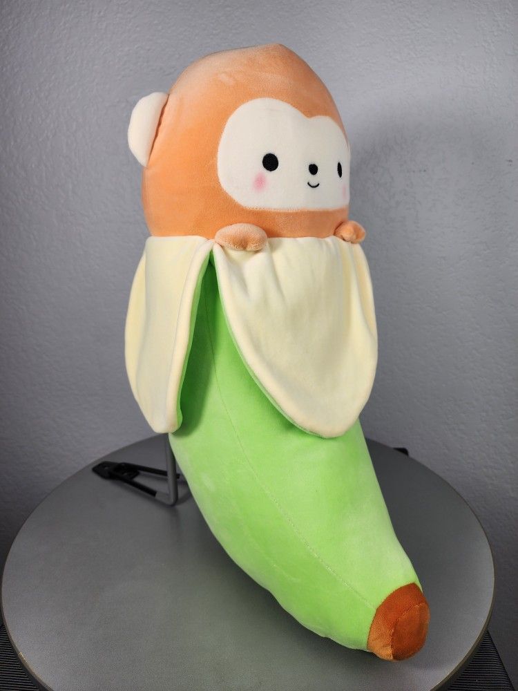 20" Takashoji Orange Monkey In Green Banana
