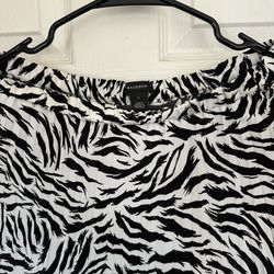 Zebra skirt