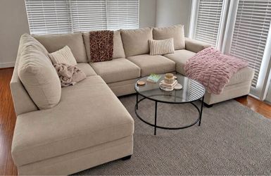 Living Spaces Sectional Couch