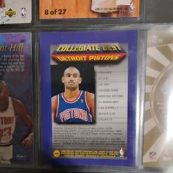 Grant Hill Rookie Card With Seal