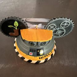 Wall-E and Eve Disney Ear Hat Ornament Rare 2 Sides 