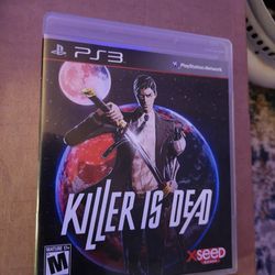 Killer Is Dead PS3