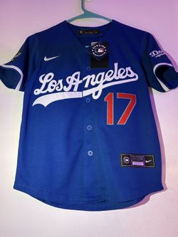Kids Youth New Blue Dodgers Ohtani Jersey