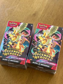 Pokemon ascended heroes booster boxes