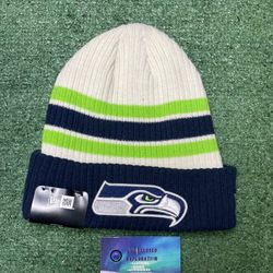 Seattle Seahawks new era knit cuff beanie