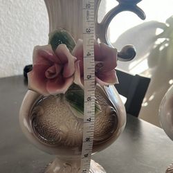 Capodimonte Jarro De Cerámica 