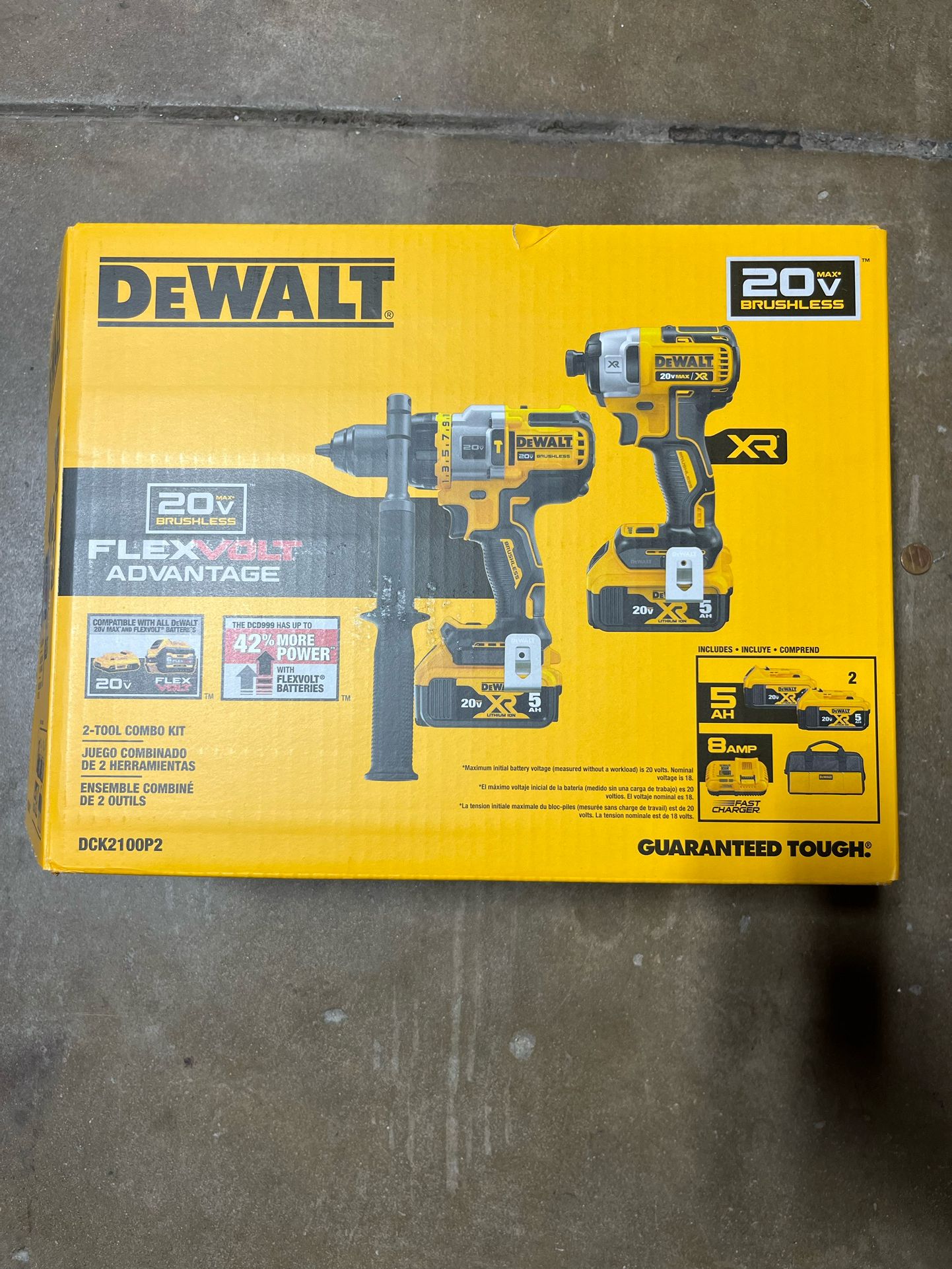 Dewalt Flex Volt Combo Kit