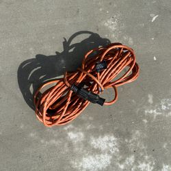 Orange Extension Cord 15A 125V