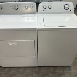 Amana Washer And Kenmore Electric Dryer 