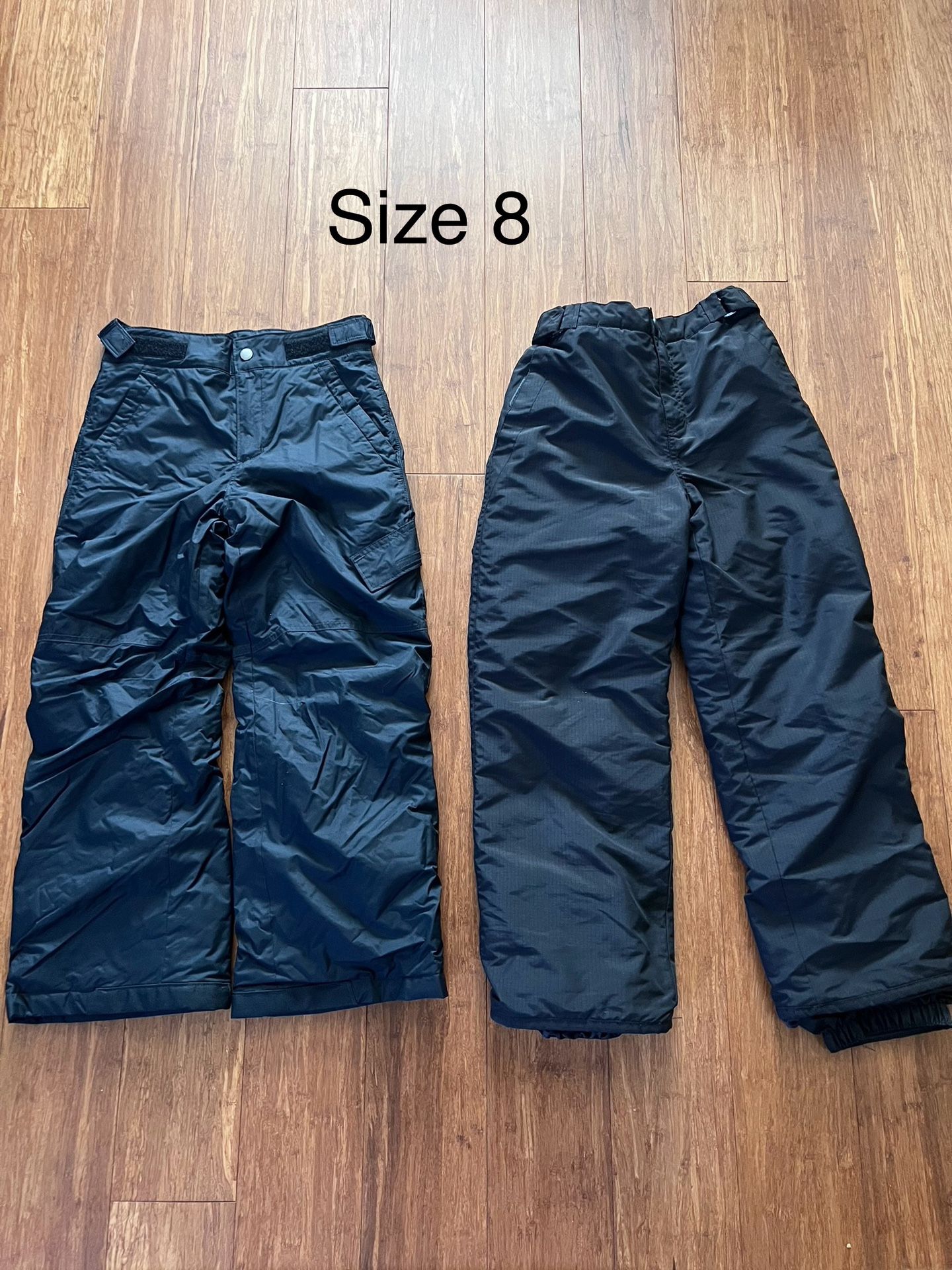 Kids Snow Pants Size 8