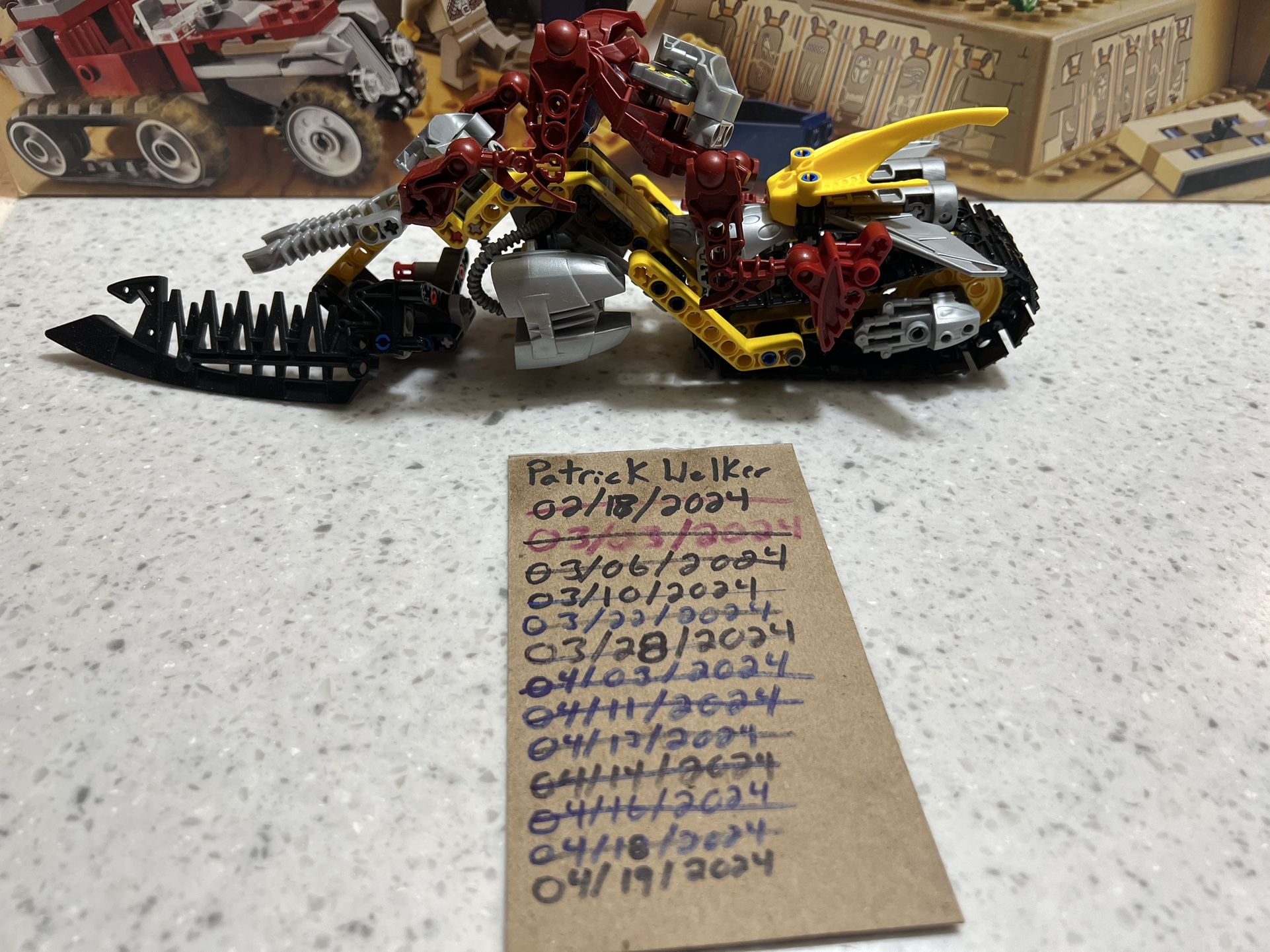 8992 LEGO Bionicle Cendox V1