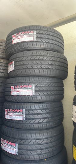 New tires 225/35/20 Lexani LX-twenty tires $110 each tire plus tax