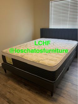 Bed frame and mattress Queen size