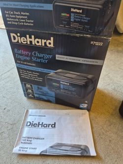 Diehard 12 volt Battery Charger and Engine Starter