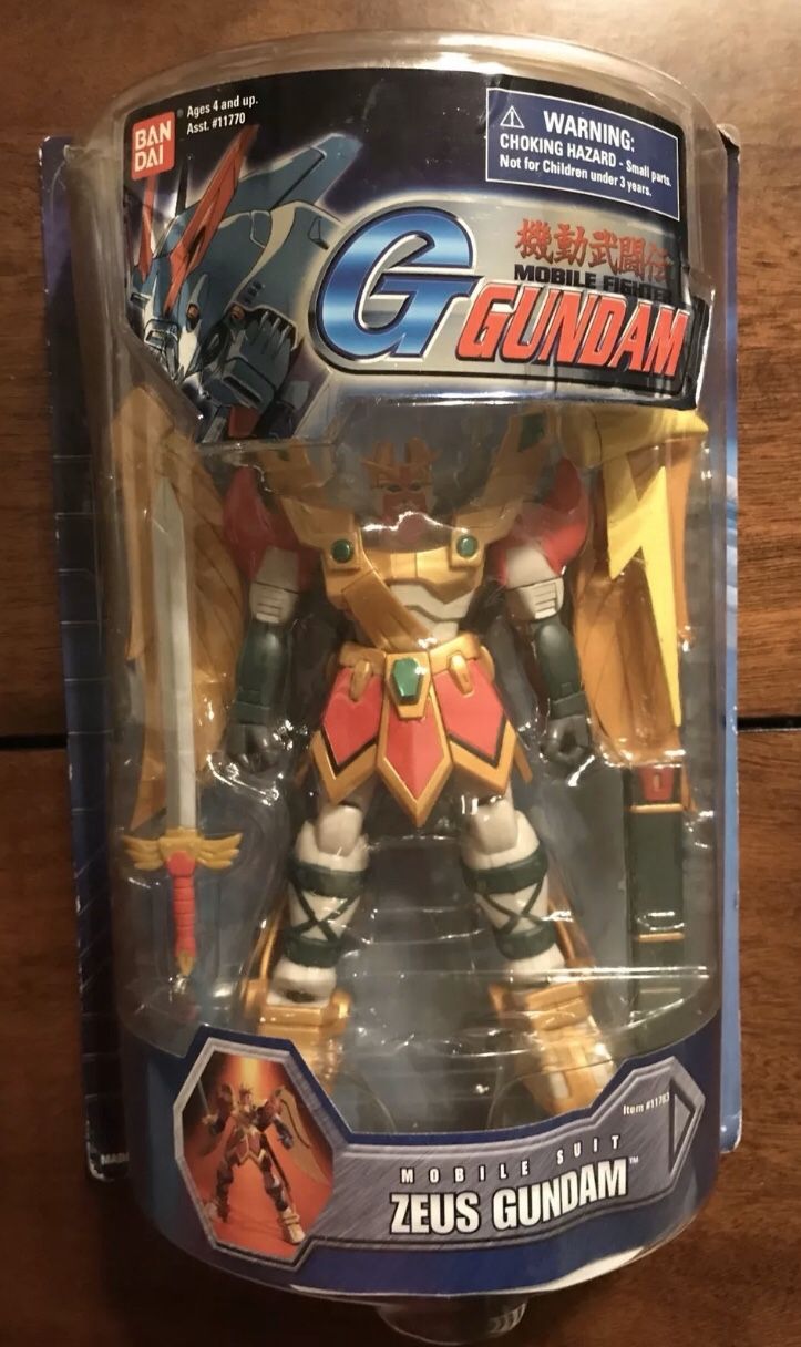 Bandai G Gundam Mobile Fighter Figure Zeus Gundam Action Figure