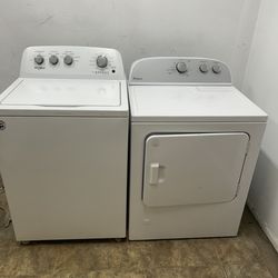 Whirlpool Washer and Dryer gas