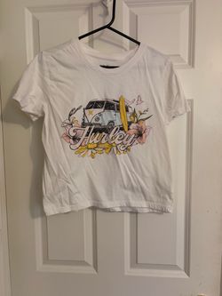 Hurley White Graphic T-Shirt