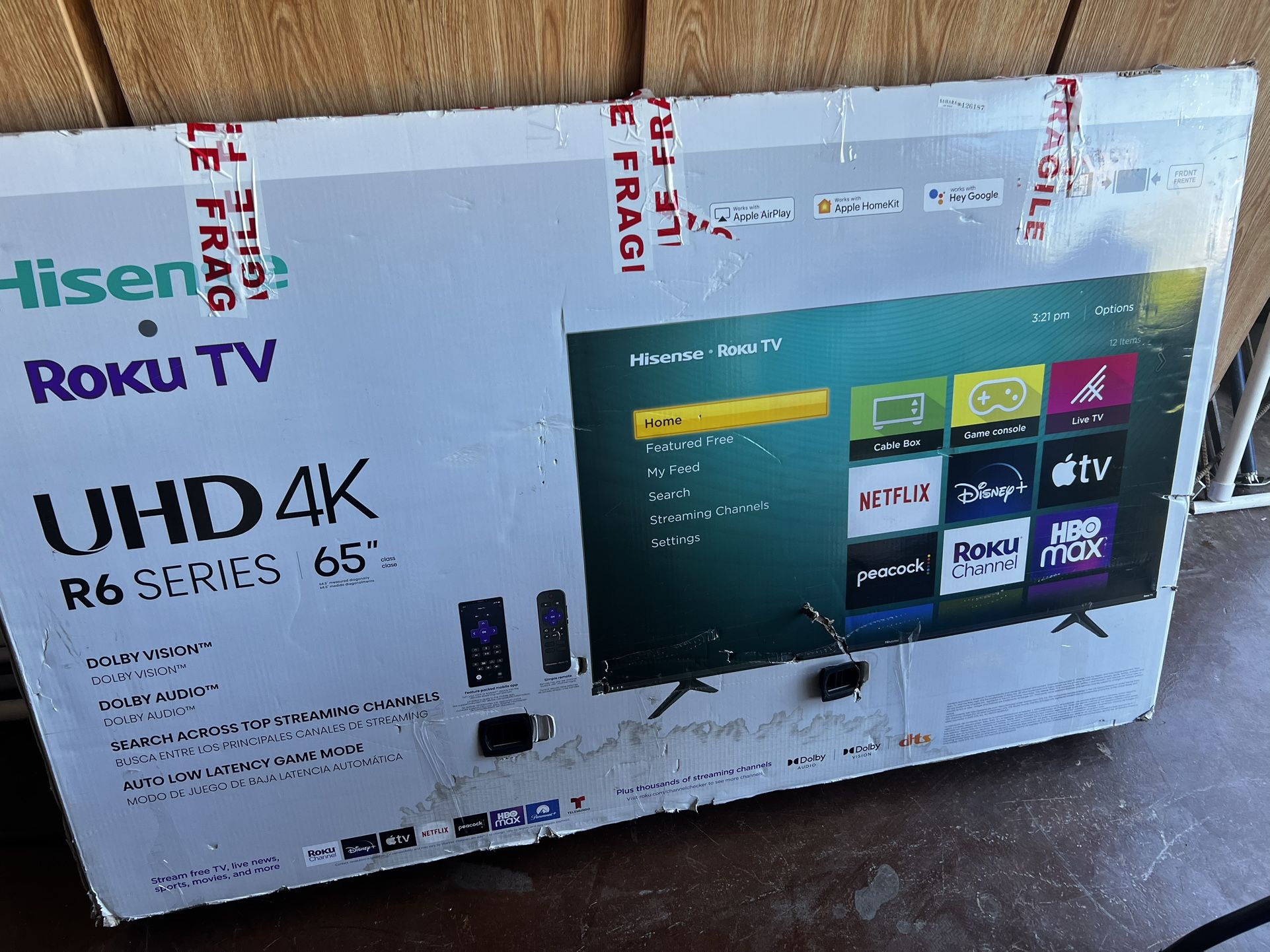 65” Roku TV UHD 4K