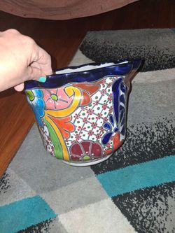 12×12 talevera pot