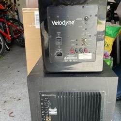2 Subwoofers For Parts