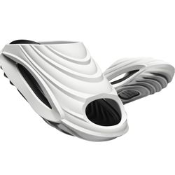 Size 8 Cloud Slides for Women, Quick-Dry Slippers, Non-Slip Lightweight Sandals, Outdoor Camping Shoes