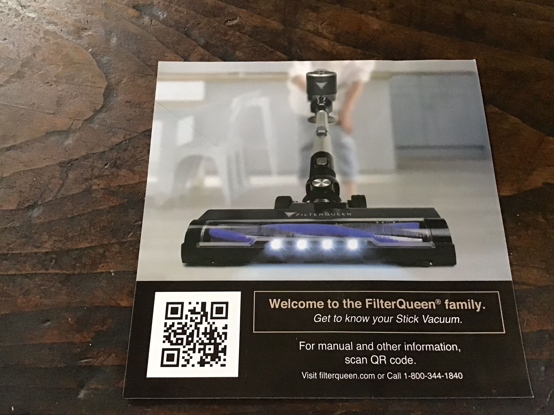 Filter Queen Stick Vacuum