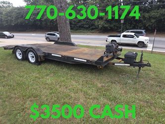 2015 Lone Wolf Car Hauler Trailer