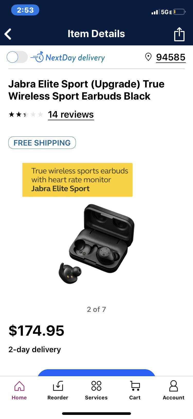 Jabra sport elite earbuds !