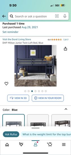 BRAND NEW IN BOX JUNIOR BED