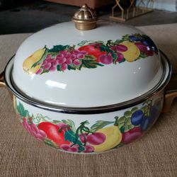 Beautiful Vintage METRO Vitroceramic Induction Cookware Pot & Lid