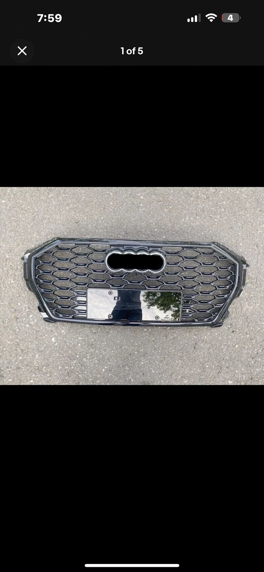 Audi Q3 2019-2023 Honeycomb Grille