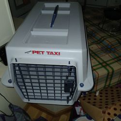 Small Dog Or Cat carrier  19 1/2 long 10 high