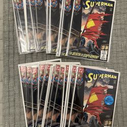 25 Copies Of Superman 75 1st Print Comic