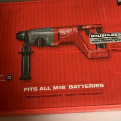 Milwaukee M18 Ads 1” Rotary Hammer 