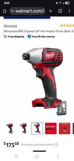 ***MILWAUKEE M18 DRILL USED GREAT COND BATT GREAT LIFE 100$ **