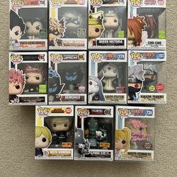 Exclusive Anime Funko Pop Bundle