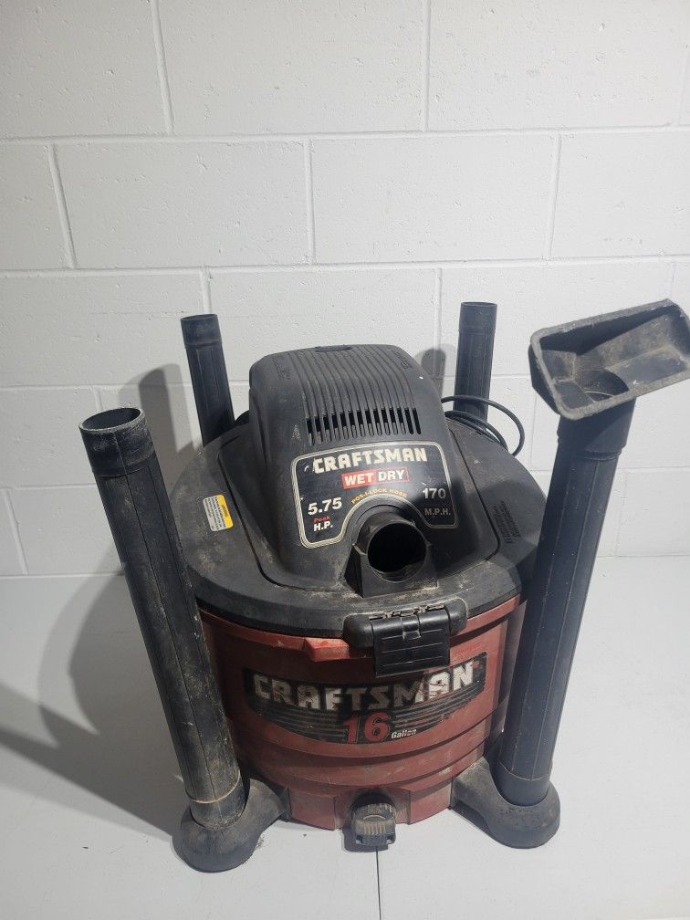 Craftsman 16 Gallon Wet/Dry Shop Vacuum