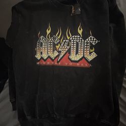 Large New AC/DC Sweater 