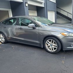 Ford Fusion Hybrid Gray 