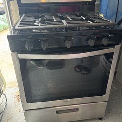 Whirlpool 5 Burner gas oven 