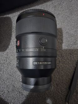 Sony Fe 135 F1.8 Gm E Monut Lens 