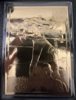 Danbury Mint 22K WWF Stone Cold Steve Austin Card