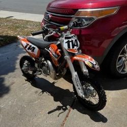 2015 KTM 50 SX Dirt Bike